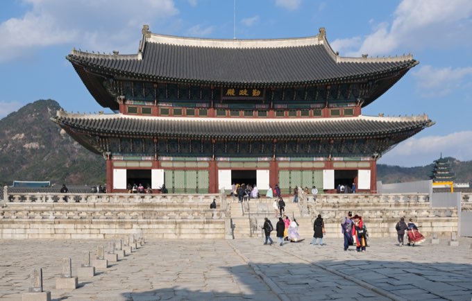 경복궁 근정전 — 한양 천도 후 조선의 법궁