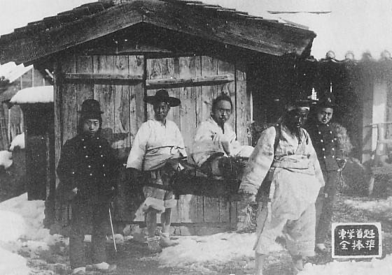 압송되는 전봉준 — 동학농민운동 지도자(1895)